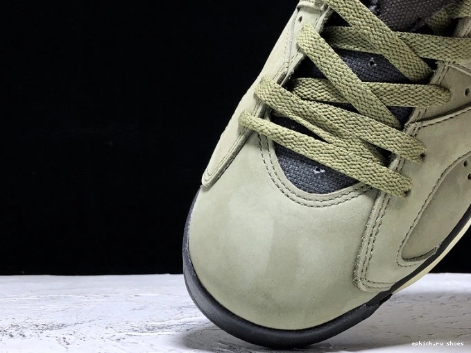 Rep Air Jordan Scott Travis CN1084-200 Olive Medium x 6 0627